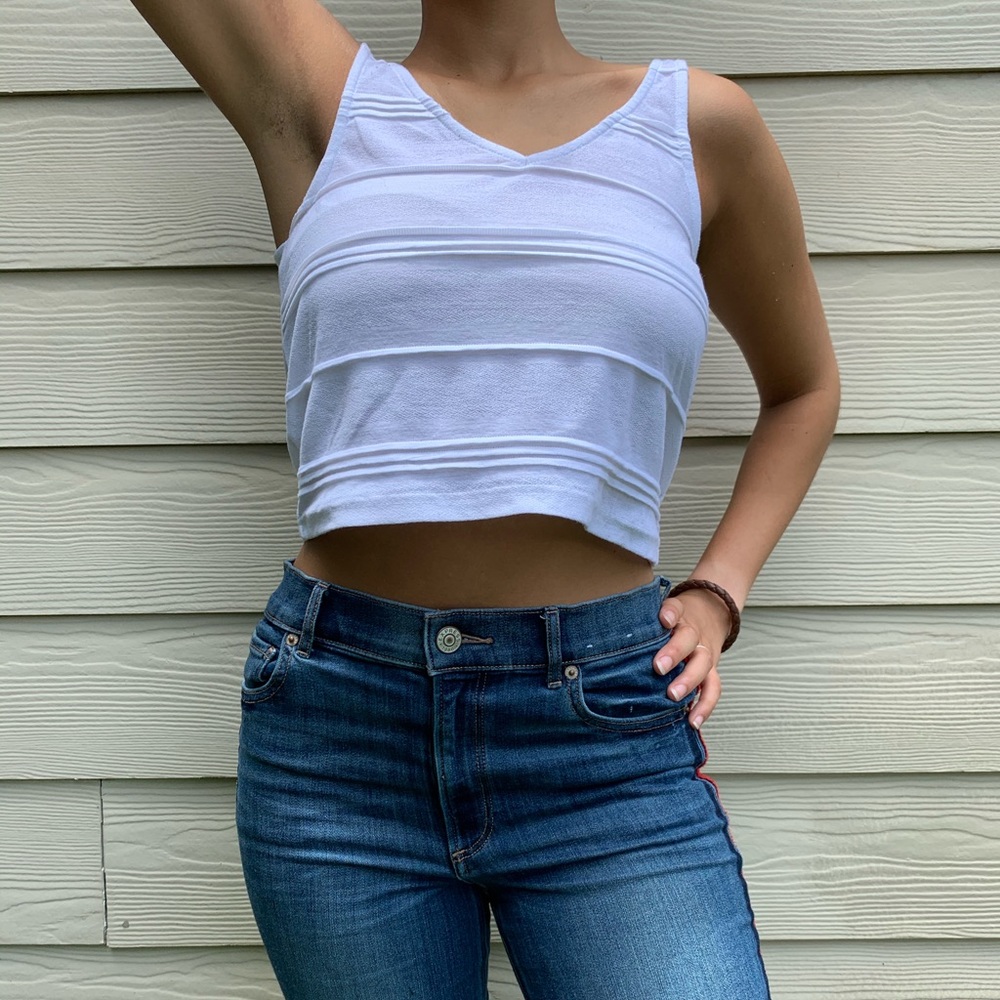 TOPSHOP WHITE TANK
